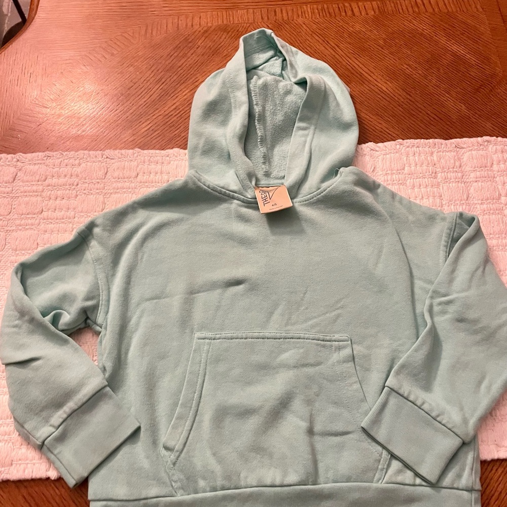 Mint Green Kids Hoodie
